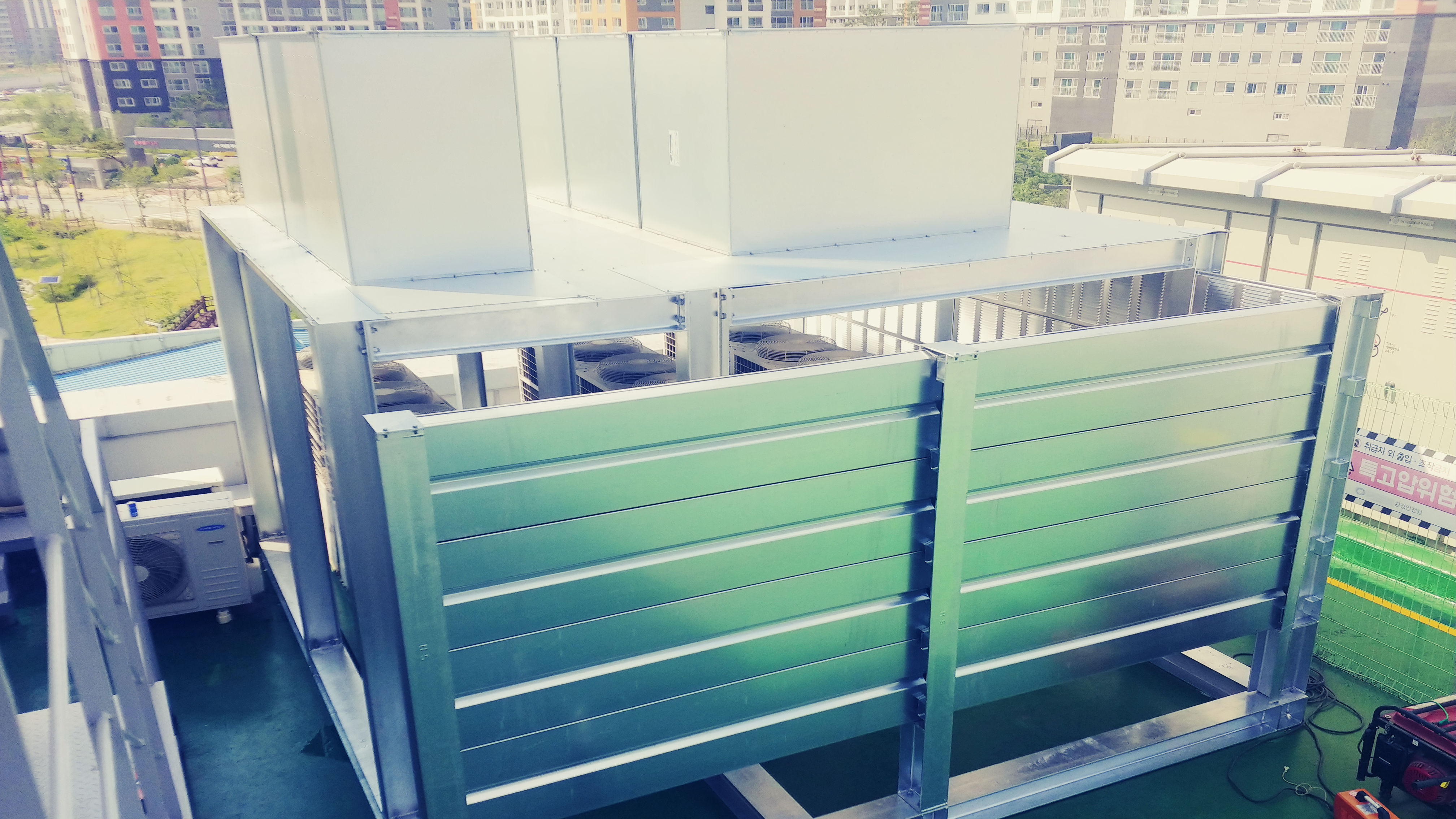 원익IPS-동탄2_사이즈조절 – 동진기업 방음벽 각종도로시설